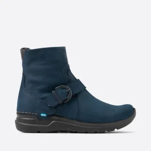 Okay – Nubukleder blau