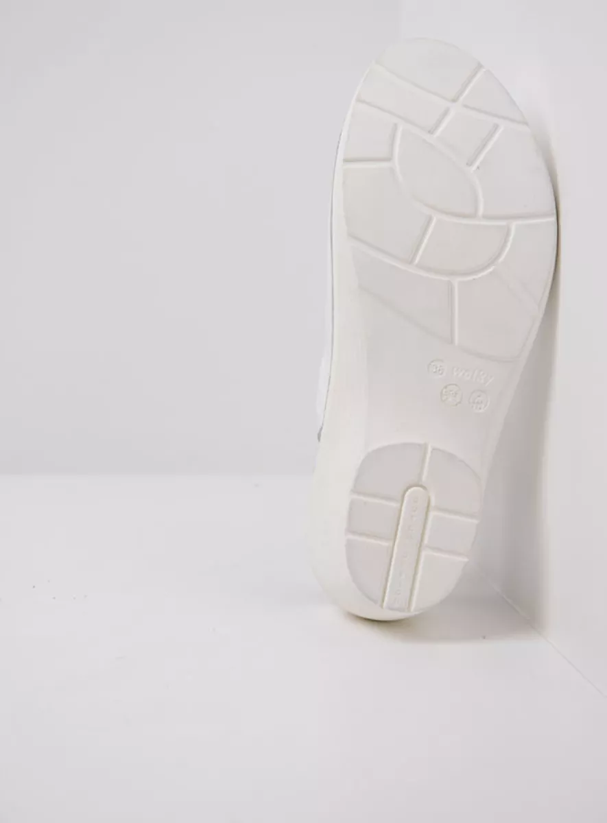 Multi Strap Clog – Leder weiß – Bild 6
